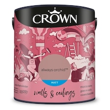 Crown Walls & Ceilings Matt 2.5L Always Orchid