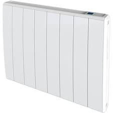 675mm (W) x 546mm (H) - White Wi-Fi Electric Radiator (Cordoba) - 1000 Watts - Depth 105mm - Heats up to 10m²