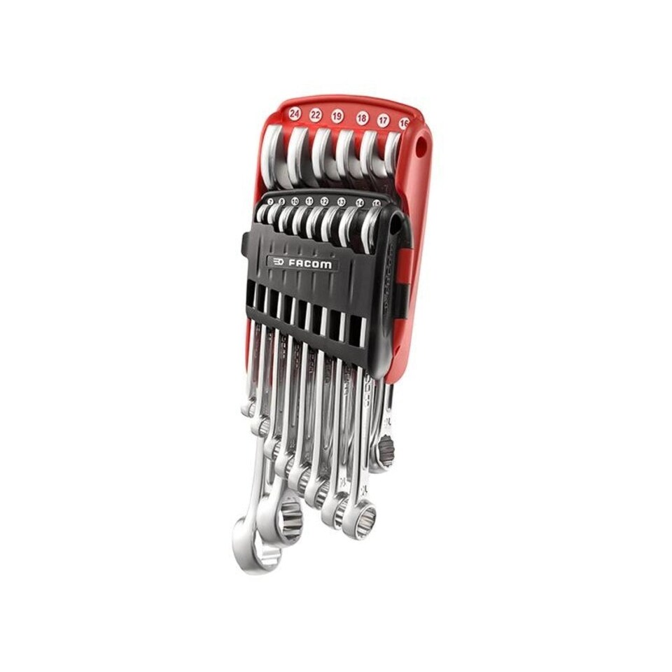 Facom 440.jp14p Combination Spanner Set, 14 Piece - Multi Colour - One Size