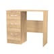 image 4 of Hampshire 3 Drawer Vanity in Nebraska Oak (Ready Assembled) | Brown | Nebraska Oak