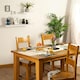 image 5 of Harbour Housewares Glass Placemats - Hague Blue - 6pc Heat-Resistant Dining Set - 30 x 20cm Blue