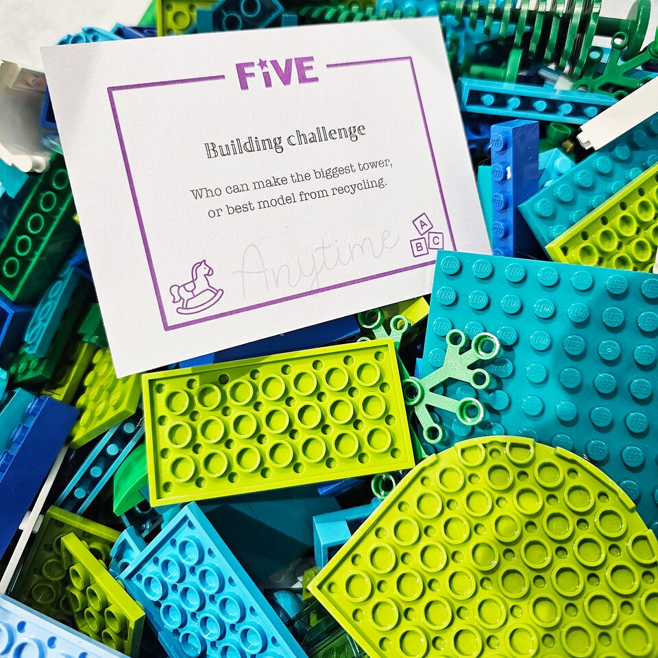 image 1 of A Year of Play for a 5th birthday gift | Blue