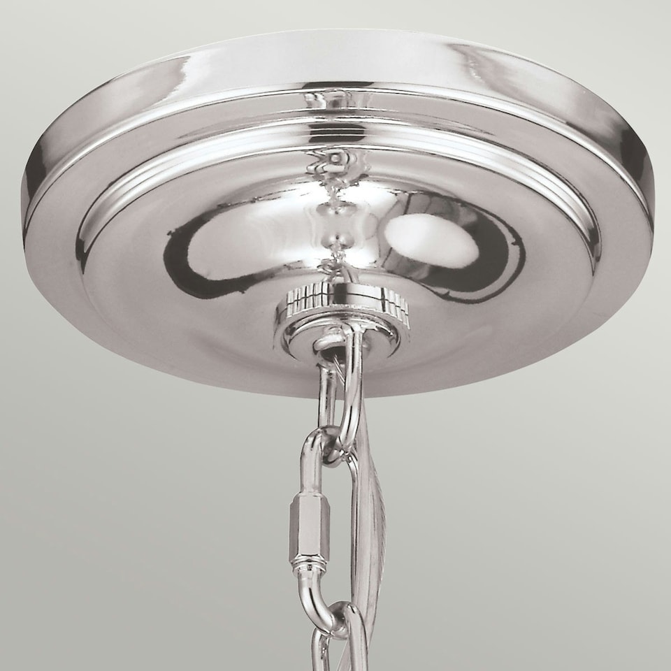 image 1 of Hounslow 1 Light Ceiling Mini Pendant Polished Nickel, E27