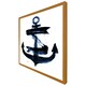 image 4 of Watercolour anchor (Picture Frame) Brown | XL
