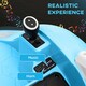 image 4 of AIYAPLAY 360° Rotation 12V Kids Bumper Car w/ Remote Control, Light Blue