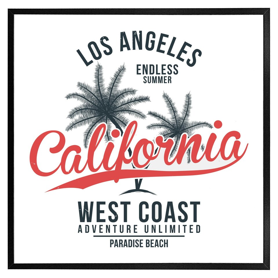 image 1 of Cali west coast (Picture Frame) Grey | XS