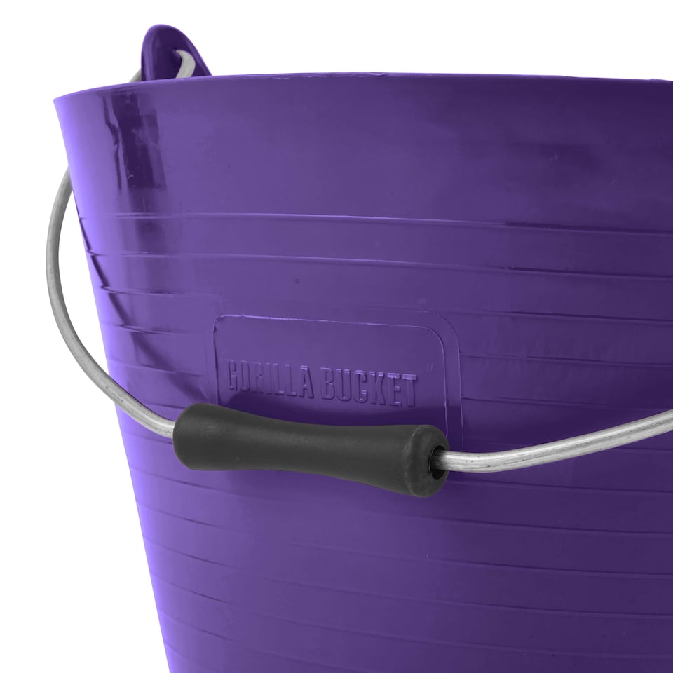 image 1 of Red Gorilla - Gorilla Bucket - Flexible Multi-Use 22L Bucket | Purple