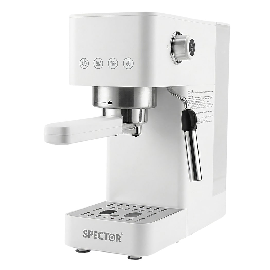 Spector 20 Bar Metal Espresso Coffee Machine with Milk Frother for Cafe