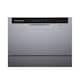 image 3 of Cookology 6 Place Setting Table Top Dishwasher in Compact Size - CTTD6SL Silver