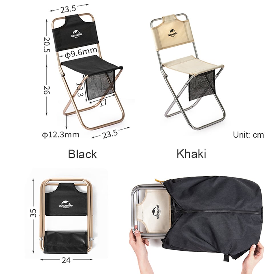 image 1 of Ultralight Oversized Camping Chair | Green | Khaki