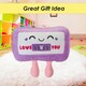 image 8 of Cassete Soft Toy Cute Plushie Huggable Cuddly Stuffed Toy Gift 25cm Purple