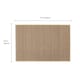 image 5 of JVL Antarra Machine Washable Entrance Doormat, 50 x 75cm - Beige