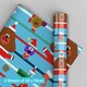 image 1 of Hey Duggee Christmas 2 Sheets & 2 Tags Gift Wrap