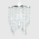 image 1 of ValueLights Silver Ceiling Pendant Shade and B22 GLS LED 10W Warm White 3000K Bulb