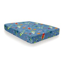Bedlam Supersonic Fitted Bed Sheet Blue