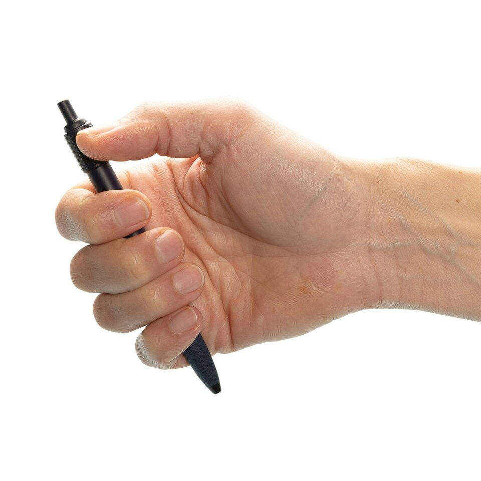 image 1 of XD Collection Stress Relief Quill Recycled ABS Plastic Pen - Black - One Size