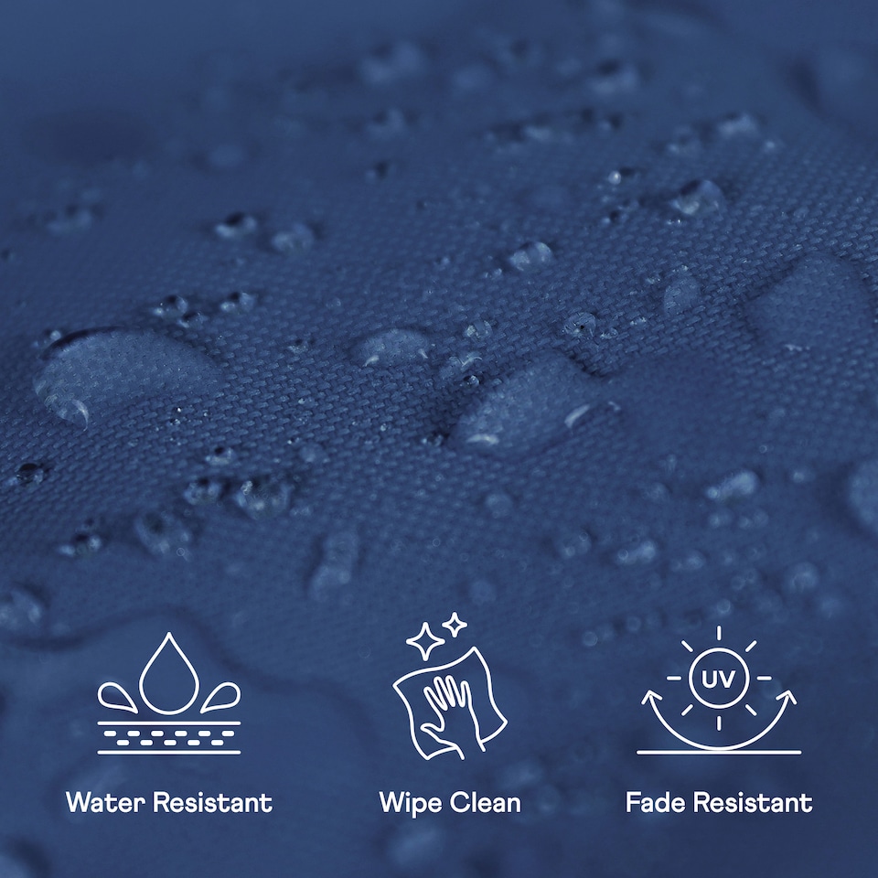 image 1 of Kids High Back Bean Bag Navy Blue Indoor Outdoor Childrens Bean Bags | Blue | Navy Blue | M | 1