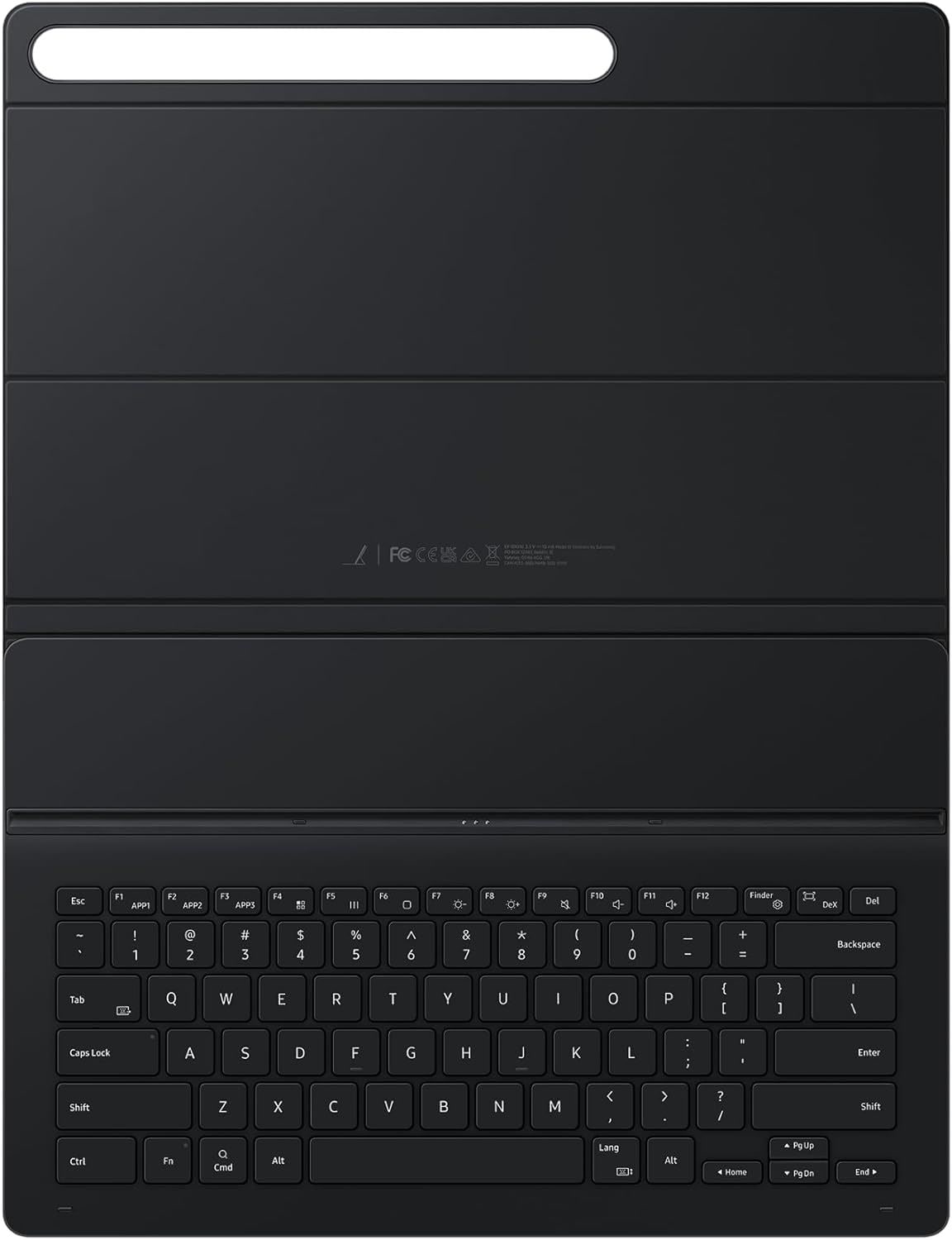 Samsung Galaxy Tab S9/S10 Ultra 14.6 Book Cover UK Keyboard Slim