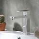 image 9 of Balterley Square Eco Mono Basin Mixer Tap & Push Button Waste