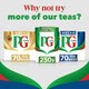 image 5 of PG Tips Decaf Black Tea Bags, Indulgent, Velvety & Rich Black Tea, Perfect Flavour Release, 6 Packs, 420 Plant Based Biodegradable  Tea Bags Black Tea