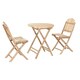 image 1 of Table set with 2 chairs Home ESPRIT 61 x 61 x 73 cm N/A