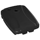 image 1 of Outsunny 7kg Parasol Base  with Wheels Water and Sand, Up to 75kg Black