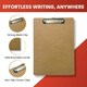 image 6 of A4 Quality Wooden Clipboard with Hanging Hole
