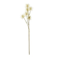Hill Interiors Xanthium Spray Artificial Flower - Cream - One Size