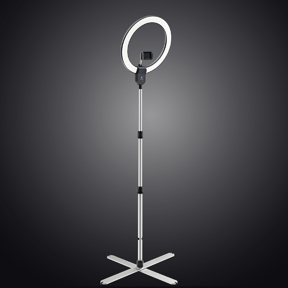image 1 of Daylight Aura Ring Light Premium 6000K LED with USB Port & Carry Bag