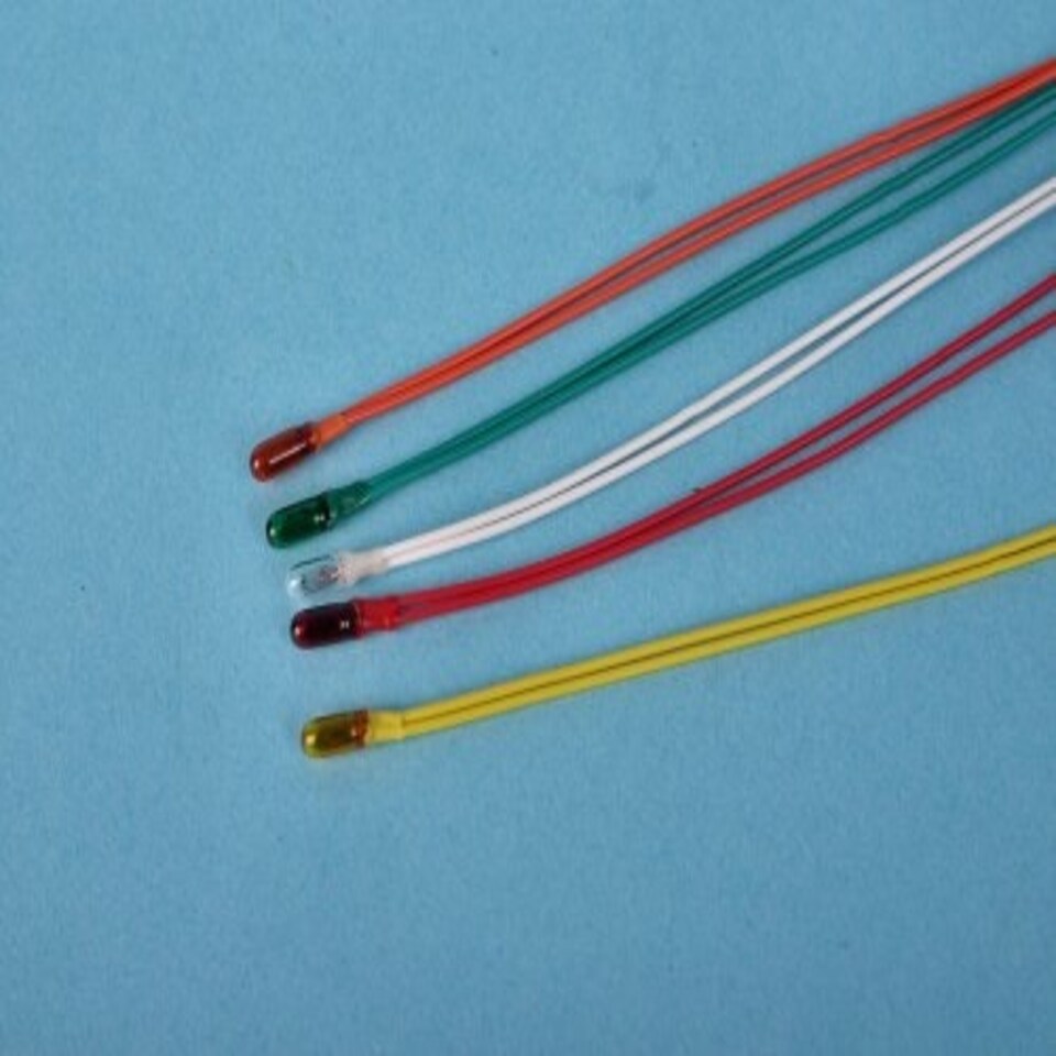 Gaugemaster Electric Clear 12v Grain of Wheat Bulbs (5)