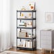 image 2 of Yaheetech 152.5 cm Tall 5 Tiers Boltless Storage Shelf Goods Rack