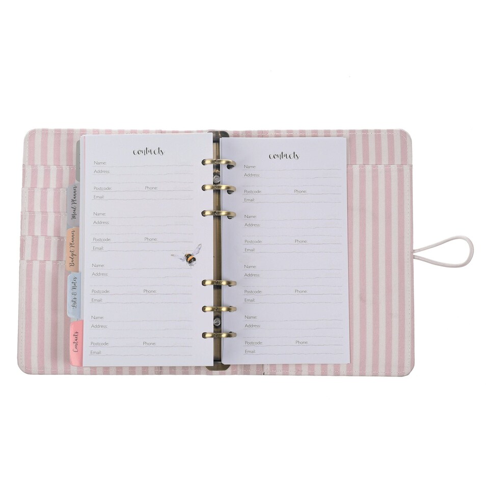 image 1 of Wrendale Designs Personal Organiser - Choice of Bumble Bee or Hare