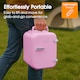 image 4 of Abode Retro 4L Mini Cooler and Warmer Pink A4CLR201P