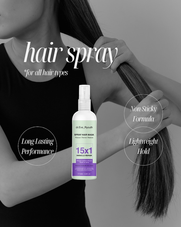image 1 of Dr. Eve_Ryouth 15 X 1 Miracle Repair Spray Hair Mask 100ml