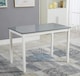 image 5 of Solid Wooden Kitchen Dining Table and 4 Chairs