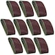 image 2 of 457mm x 75mm Mixed Grit Durable Abrasive Sanding Power File Belts Sander 10pk