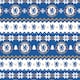 image 3 of Chelsea FC Christmas 2 Sheets & 2 Tags Gift Wrap