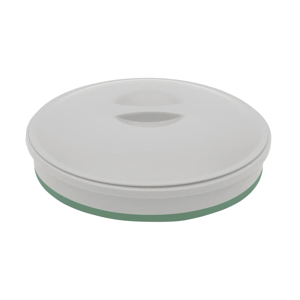 image 1 of Outwell Collaps Collapsible Folding Bucket - Round With Lid - Shadow Green