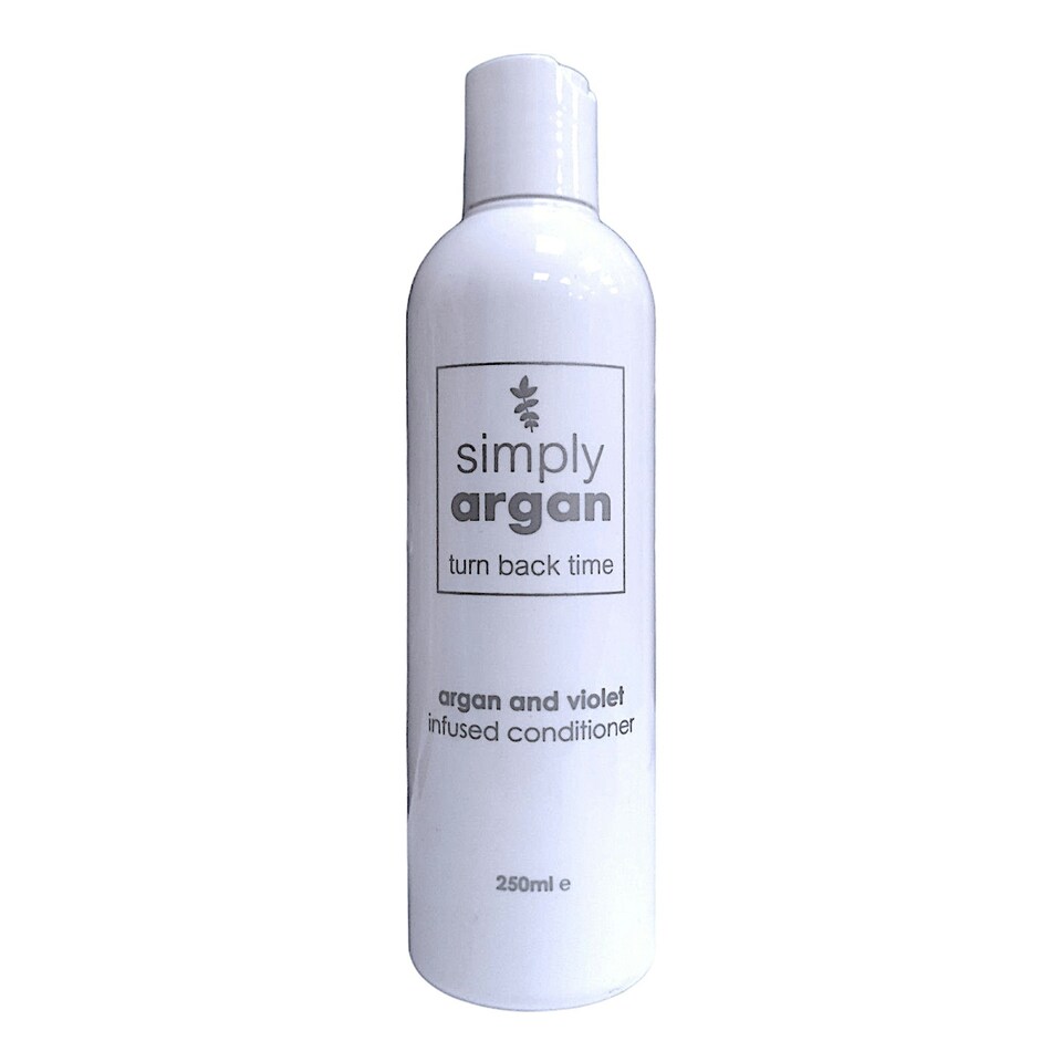 argan and violet infused conditioner
