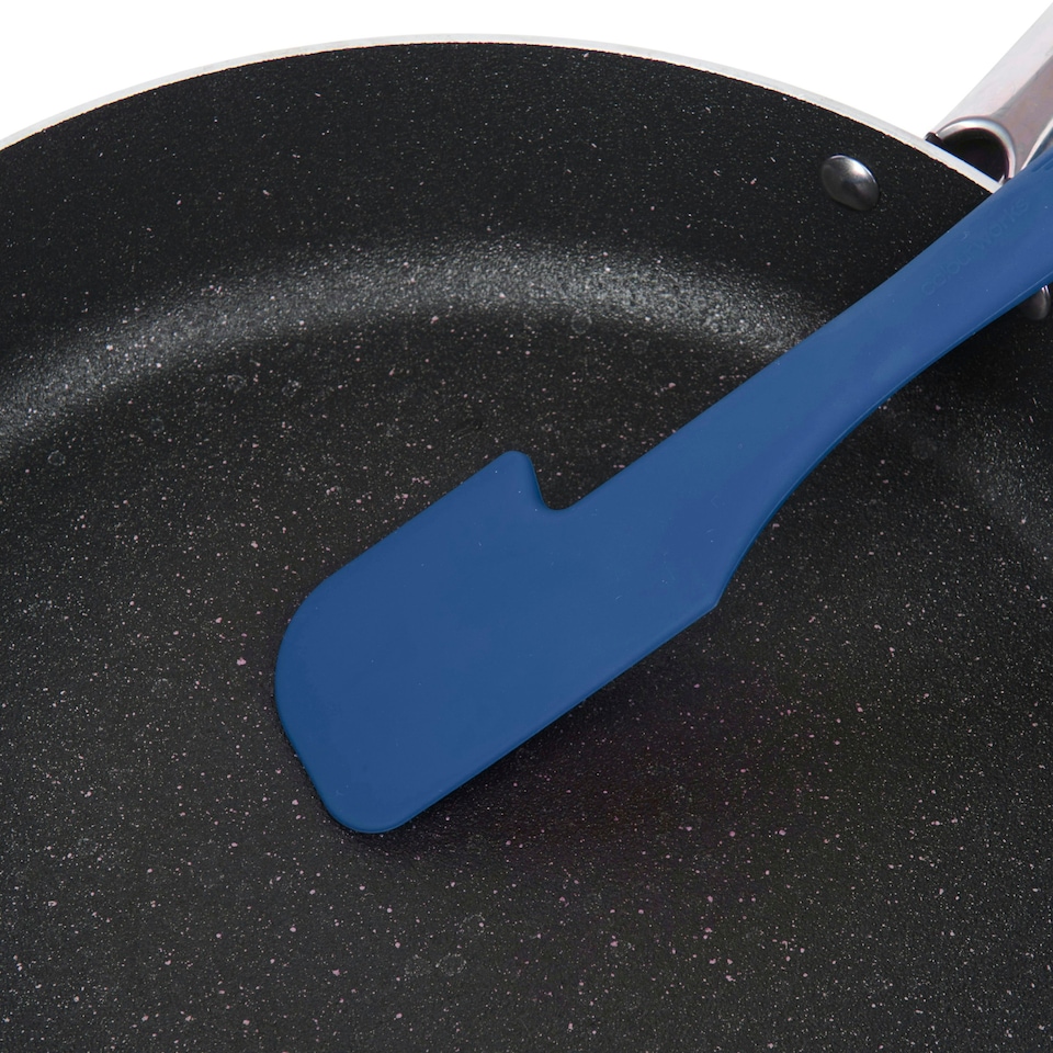 image 1 of Colourworks Silicone Kitchen Spatula Blue 28cm