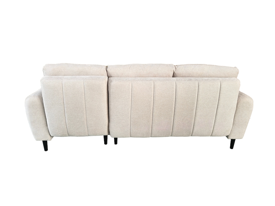 image 1 of Sienna 3 Seater Left Hand Facing Storage Sofa Bed in Grey, Silver or Beige | Cream | One Size