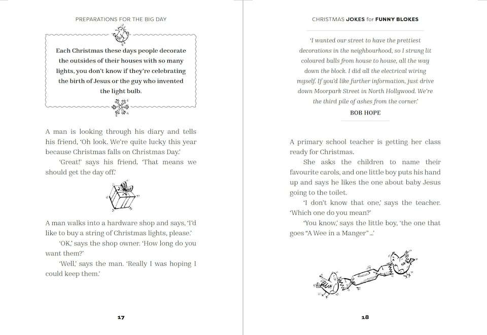 image 1 of Christmas Jokes for Funny Blokes