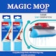 image 3 of Vileda Magic Mop Refill 3 Action Sponge Head Absorbent Foam Non Scratch Cleaning Mop Head Replacement Easy Pack of 2