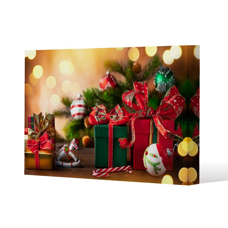 Christmas holidays (canvas) / 31 x 41 x 4cm | Multi