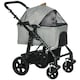 image 1 of PawHut Pet Stroller Foldable Dog Cat Travel Carrying Bag for Small Dogs