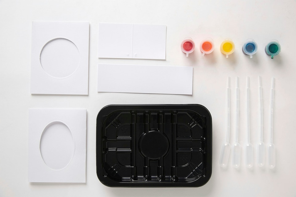 image 1 of House of Crafts Marbling Craft, Multicoloured, Single Craft Kit