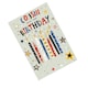 image 2 of Simon Elvin Cousin Enjoy Your Birthday Candle Greetings Card (Pack of 6) - Multicoloured - One Size