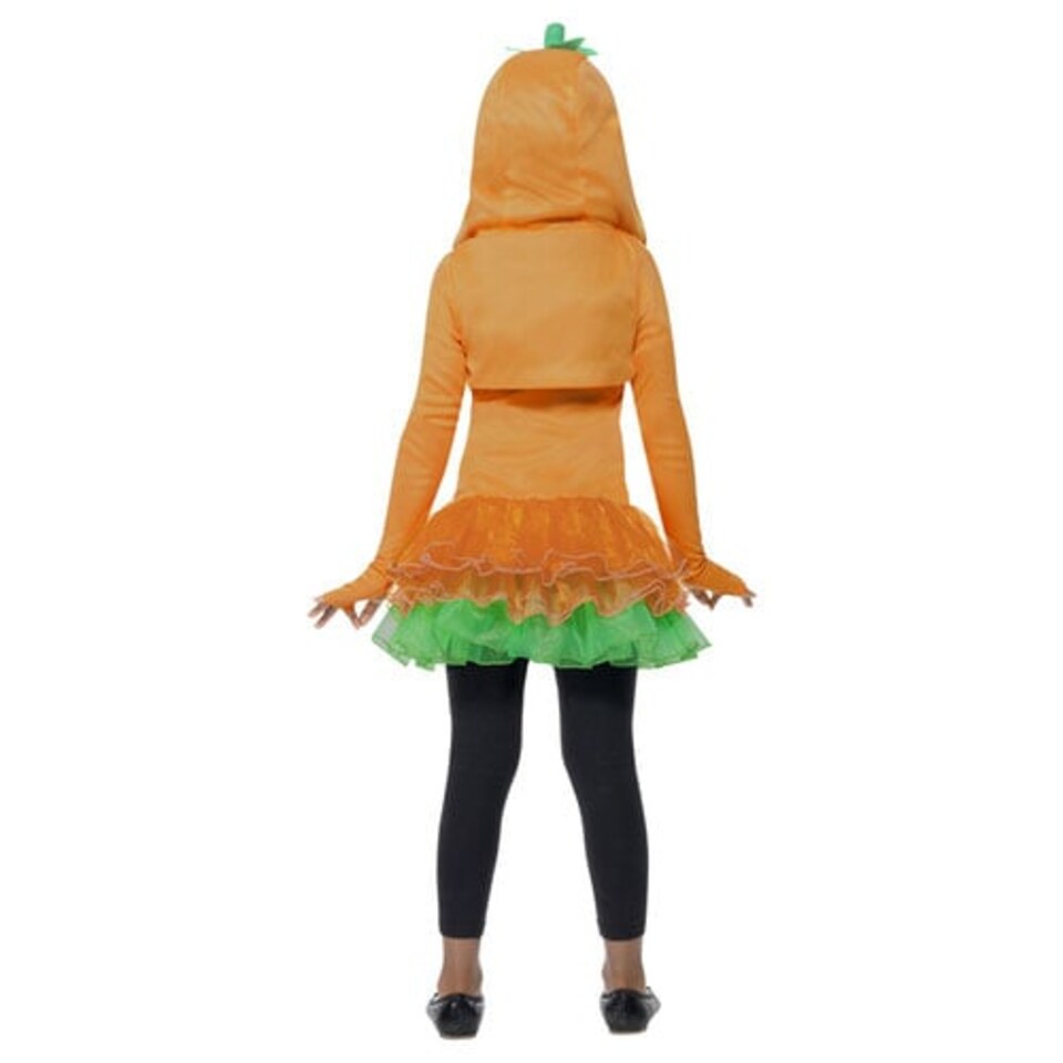 image 1 of Pumpkin Tutu Dress Girls Fancy Dress Costume Kids Medium - Age 7-9