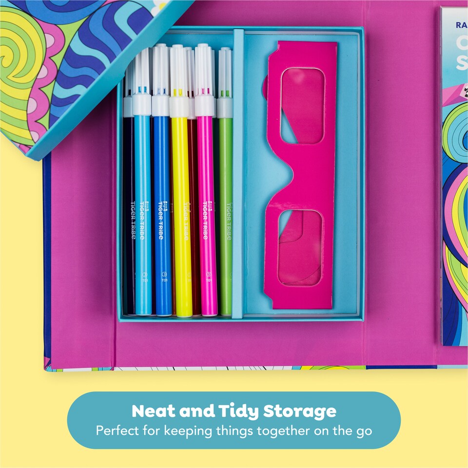 image 1 of 3D Colouring Set - Rainbow Dreams