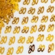 image 2 of 80th Confetti Gold 14g, 4 Packs